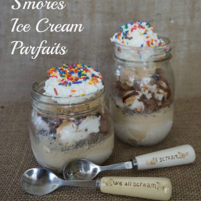 Decadent S’mores Ice Cream Parfaits Recipe
